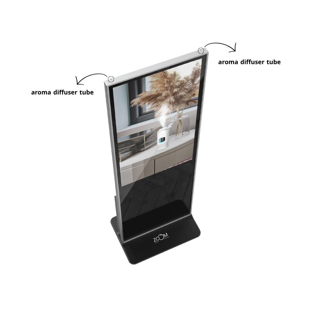 Z8000 Zoom Advertising Screen + 500ml Oil